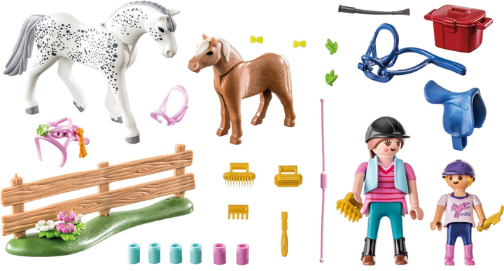Zestaw figurek do zabawy Playmobil Country Starter Pack Horse Farm (4008789712592) - obraz 2