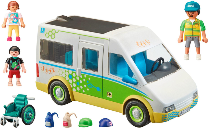 Ігровий набір фігурок Playmobil City Life Шкільний автобус (4008789713292) - зображення 2
