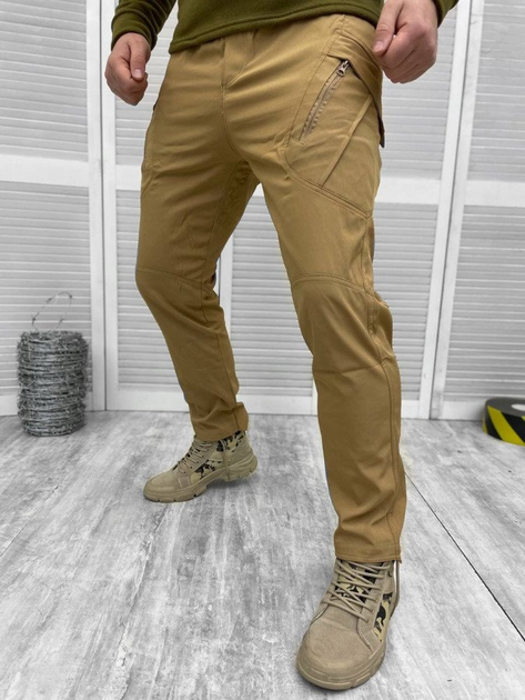 Тактические штаны корд Койот XL - изображение 1