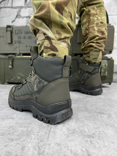 Тактические зимние ботинки Tactical Boots Olive 40 - изображение 2