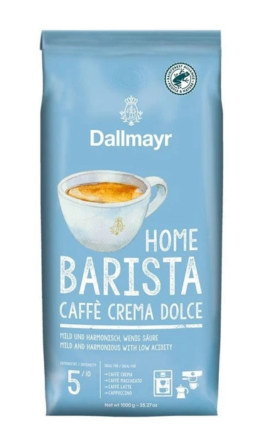 Кофе в зернах Dallmayr Home Barista Caffe Crema Dolce 1 кг - Фото 1 Кофе в зернах Dallmayr Home Barista Caffe Crema Dolce 1 кг - изображение 1