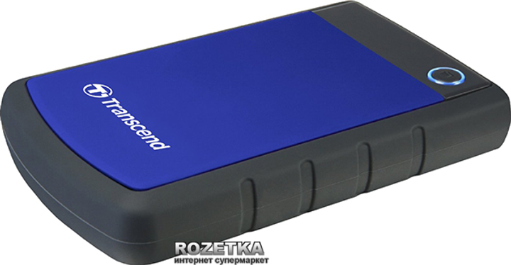 Жорсткий диск Transcend StoreJet 25H3P 1TB TS1TSJ25H3B 2.5 USB 3.0 External - зображення 2