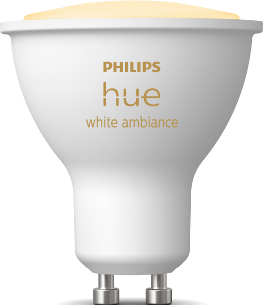 Inteligentna lampa Philips Hue GU10 5W 2200K-6500K Tunable white (929001953309) - obraz 2