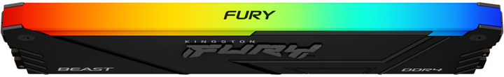 Оперативна пам'ять Kingston Fury DDR4-3600 16384MB PC4-28800 (Kit of 2x8192) Beast RGB 1Rx8 Black (KF436C17BB2AK2/16) - зображення 6