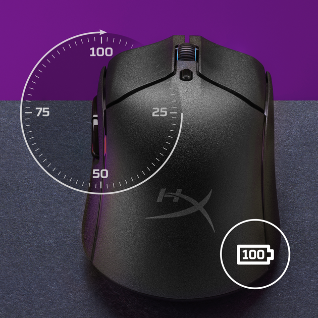 Миша HyperX Pulsefire Haste 2 Wireless Black (6N0B0AA) - зображення 9