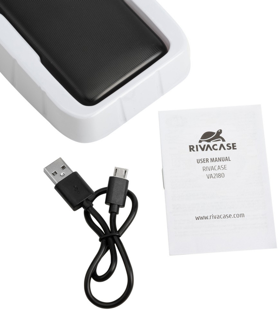 УМБ Rivacase Rivapower VA2180 20000 mAh Black - зображення 13