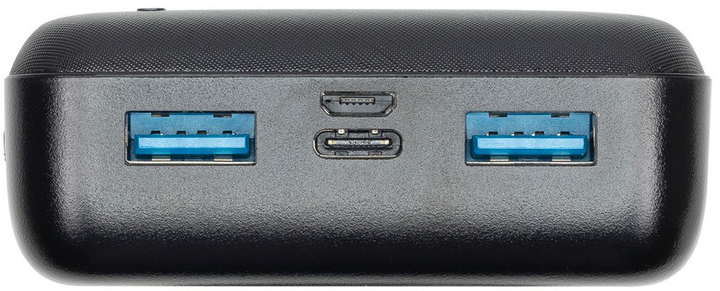Powerbank Rivacase Rivapower VA2572 20000 mAh QC/PD 20 W Black - obraz 6