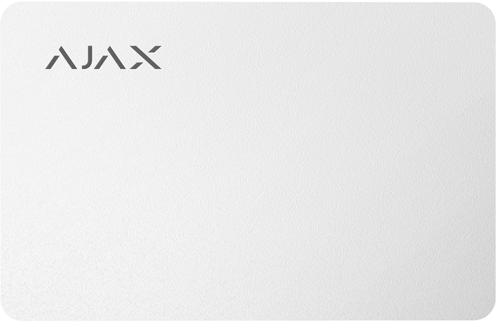 Karta bezkontaktowa Ajax Pass biała, 3 szt. (000022786) - obraz 1
