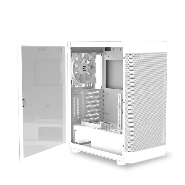 Корпус Zalman I4 TG White - зображення 8
