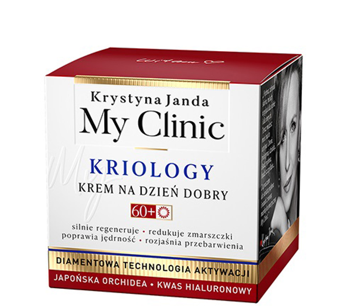 Krem Janda My Clinic Kriology 60+ Japońska Orchidea & Kwas Hialuronowy 50 ml (5903899661596) - obraz 1