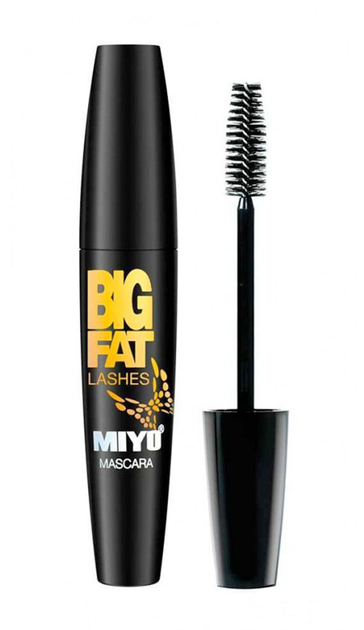 Туш для вій Miyo Big Fat Lashes Mascara ущільнююча black 10 мл (5907488028807) - зображення 1