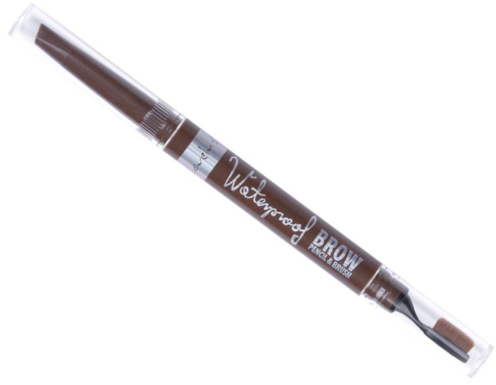 Kredka do brwi 2 w 1 Lovely Waterproof Brow Pencil 01 (5901801670377) - obraz 1