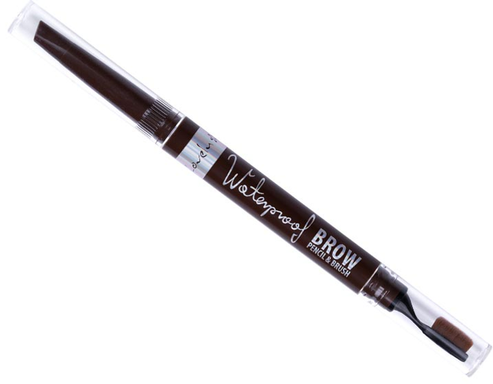 Kredka do brwi 2 w 1 Lovely Waterproof Brow Pencil 02 (5901801670384) - obraz 1