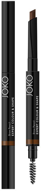Kredka do brwi Joko Expert Colour & Shape Brow Pencil wysuwana 02 5 g (5903216500607) - obraz 1