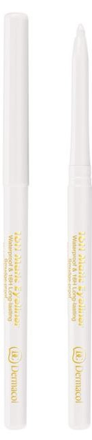 Kredka do oczu Dermacol 16H Matic Eyeliner Waterproof & Long-Lasting automatyczna 01 White 3 g (85959019) - obraz 1