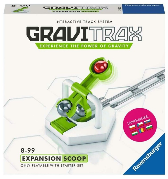 Zestaw do eksperymentów naukowych Ravensburger Gravitax Expansion Scoop (4005556260737) - obraz 1