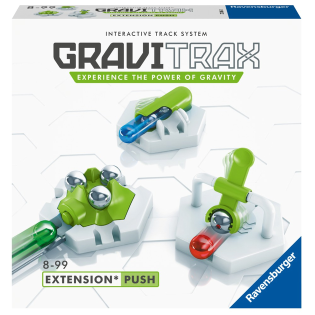 Набір для наукових експериментів Ravensburger Gravitrax Extension Push (4005556272860) - зображення 1