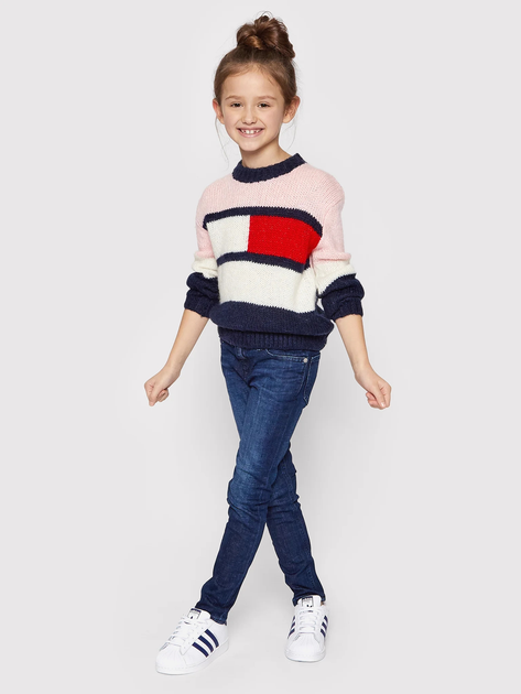 Sweter dziecięcy Tommy Hilfiger KG0KG05662-YBR 172 cm Biały (8720114554856) - obraz 2