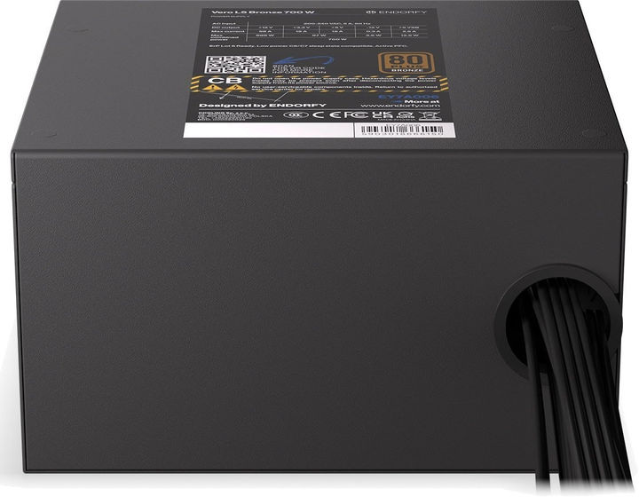 Zasilacz Endorfy Vero L5 Bronze 700W (EY7A006) - obraz 5