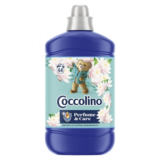 Кондиционер для белья Coccolino Waterlily & Pink Grapefruit (64 стирки), 1.6 л - Фото 1 Кондиционер для белья Coccolino Waterlily & Pink Grapefruit (64 стирки), 1.6 л - изображение 1