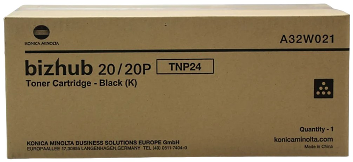 Тонер-картридж Konica Minolta TNP-24 Black (39281054532) - зображення 1
