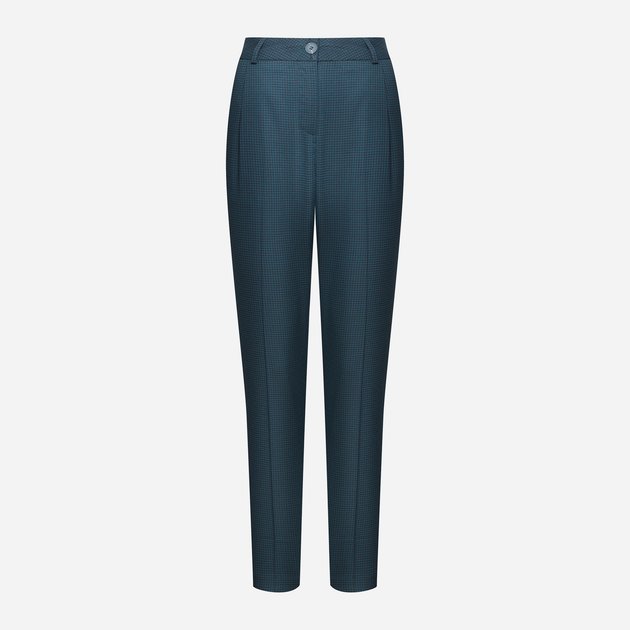 Spodnie regular fit damskie Greenpoint SPO402W22CHE04 34 Niebieskie (5903245339766) - obraz 7