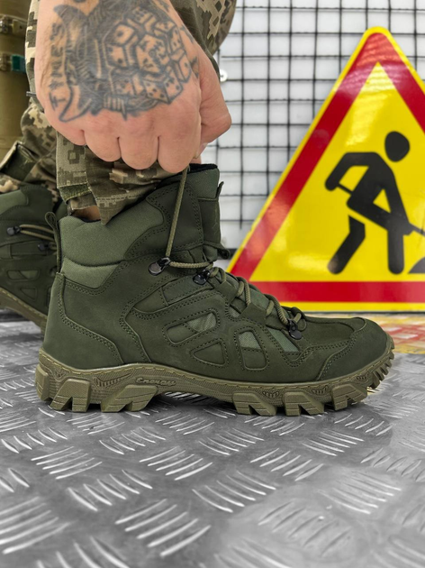 Тактические зимние ботинки на флисе Tactical Boots Olive 41 - изображение 1