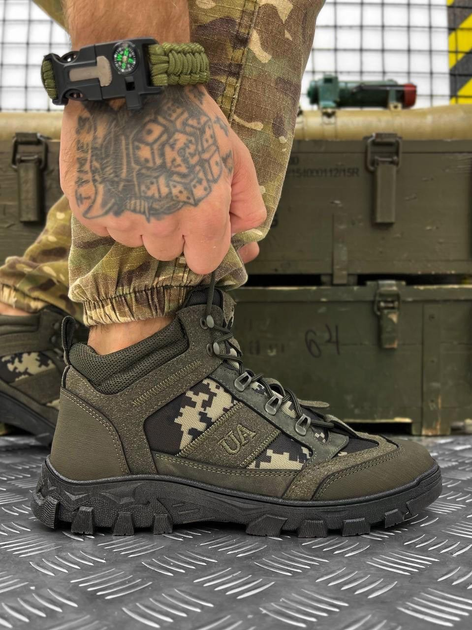 Тактические ботинки на меху Tactical Boots Пиксель 45 - изображение 1