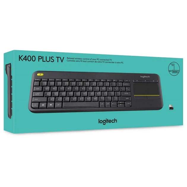 Клавиатура Logitech K400 Plus Black (920-007145) - изображение 4