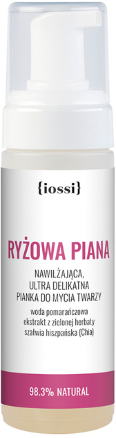Піна Iossi Ryżowa Piana зволожуюче ніжне миття обличчя 150 мл (5907222501429) - зображення 1