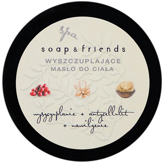 Masło do ciała Soap and Friends żurawina 200 ml (5903031201499) - obraz 1