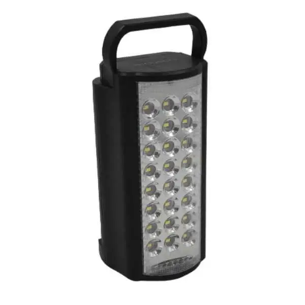 Переносной аккумуляторный фонарь Almina 2606L с функцией Power bank 2 режима 24 LED Черный - изображение 2