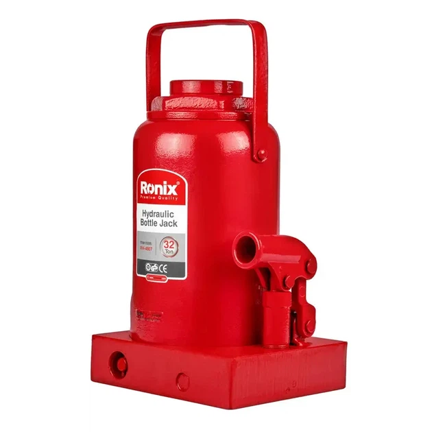Домкрат гидравлический бутылочный Ronix RH-4907 32 т - изображение 2