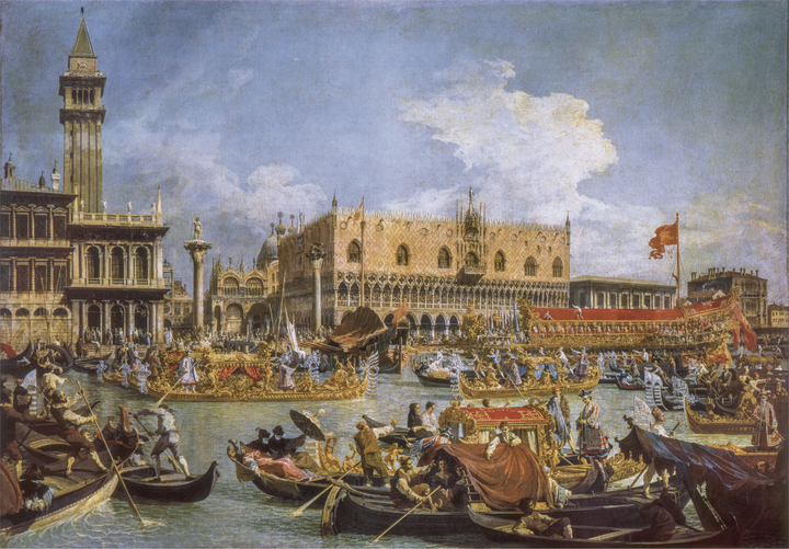 Пазл Clementoni Compact Museum Canaletto 70 x 50 см 1000 деталей (8005125397921) - зображення 2