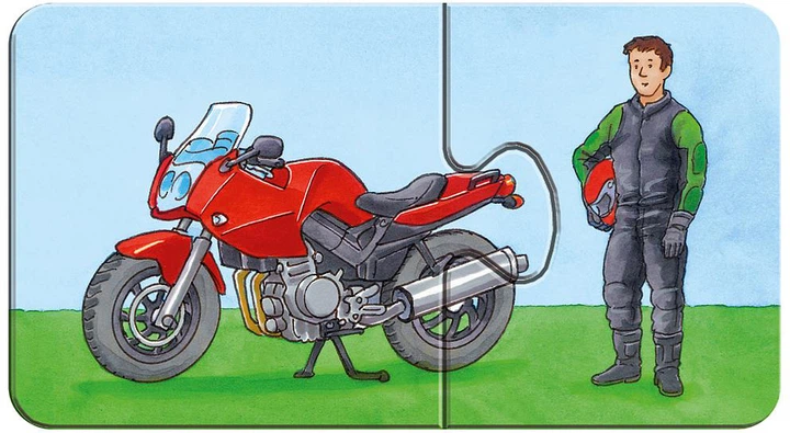 Набір пазлів Ravensburger Emergency Vehicles 18 x 10 см 9 x 2 деталей (4005556073320) - зображення 9