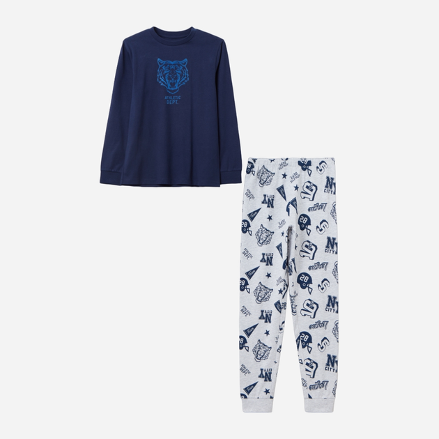 Piżama dziecięca (bluza + spodnie) OVS 1844050 164 cm Niebieska (8056781816417) - obraz 1