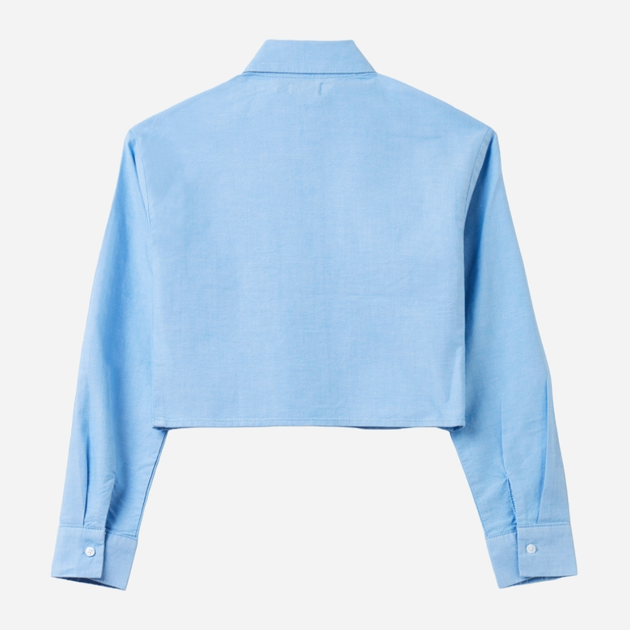 Підліткова джинсова сорочка для дівчинки OVS 1860487 146 см Блакитна (8051017203894) - зображення 2