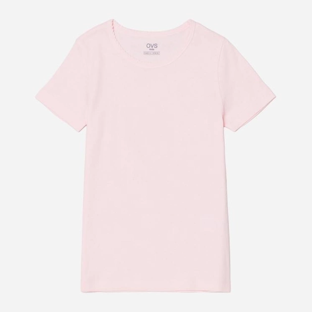 Koszulka dziecięca OVS 1892439 116 cm Różowa (8052147147676) - obraz 1