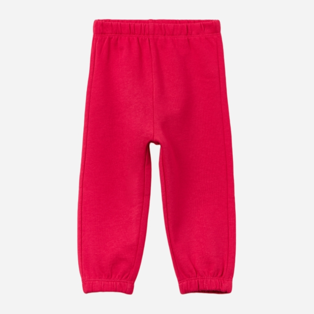 Spodnie dresowe dziecięce dla dziewczynki joggery OVS 1899640 104 cm Czerwone (8057274568271) - obraz 1