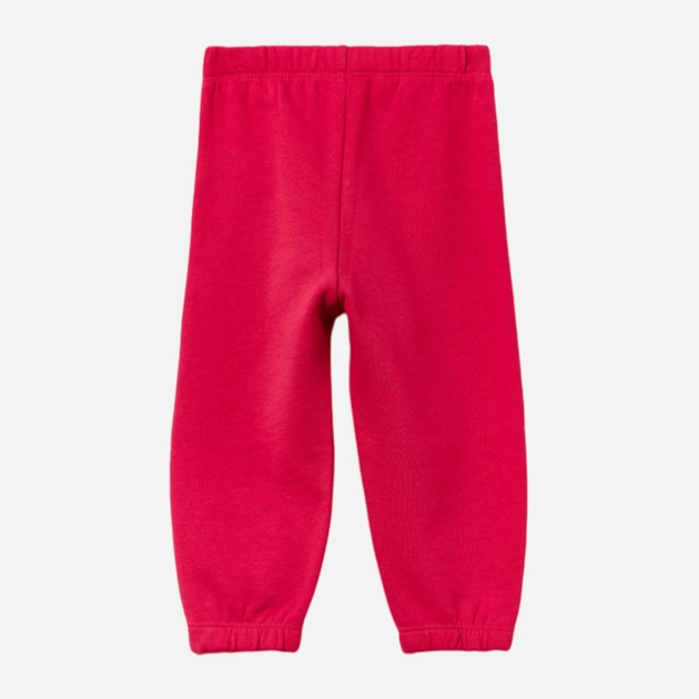 Spodnie dresowe dziecięce dla dziewczynki joggery OVS 1899640 104 cm Czerwone (8057274568271) - obraz 2