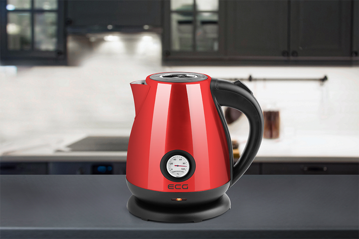 Электрочайник ECG RK 1705 Metallico Rosso - изображение 13