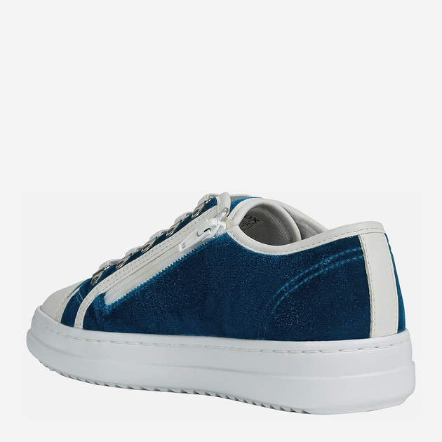 Sneakersy damskie na platformie Geox D02FEA0FP54 36 Terakota/Biały (8054730419306) - obraz 3