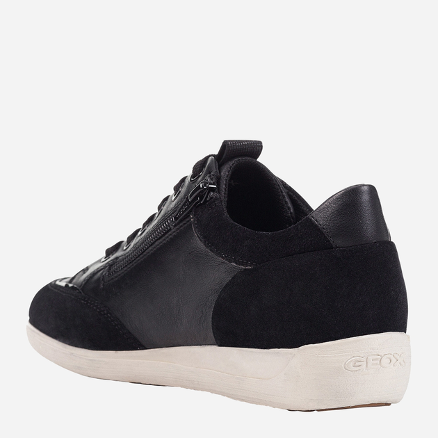 Sneakersy damskie Geox D2568B08522 39 Czarne (8050036583642) - obraz 3