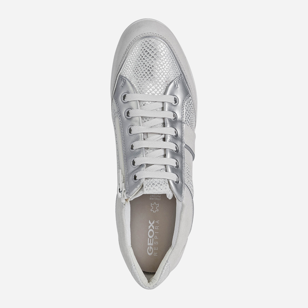 Sneakersy damskie Geox D2568F022MA 39 Białe (8050036668462) - obraz 4