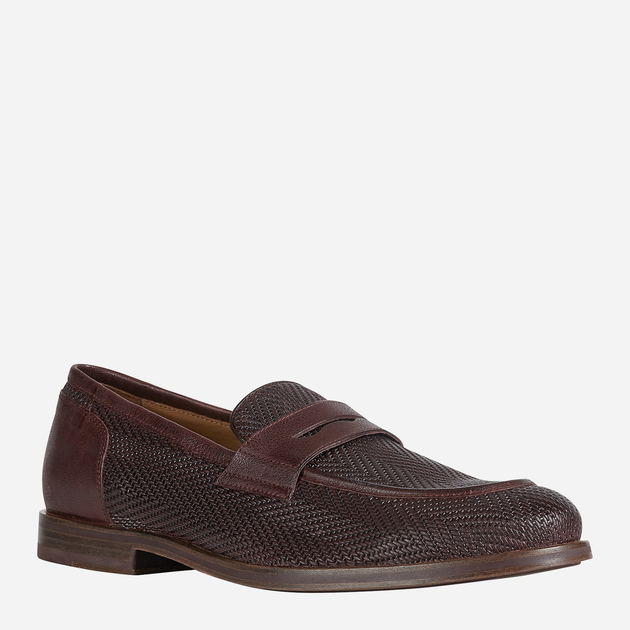 Loafersy męskie Geox U927CA09D1J 42.5 Bordowe (8054730376395) - obraz 2