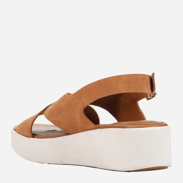 Sandały damskie skórzane Geox D15MPB00033 39 Brązowe (8050036017673) - obraz 3