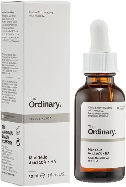 Serum z kwasem migdałowym i hialuronowym The Ordinary Mandelic Acid 10% + HA 30 ml (769915194432) - obraz 1