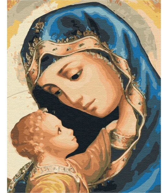 Картина за номерами Symag Paint it Марія з немовлям 40 x 50 см (5904433380515) - зображення 1