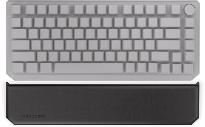 Підставка під зап'ястя для клавіатури Endorfy Thock 75% Palm Rest (EY0E007) Black - зображення 7