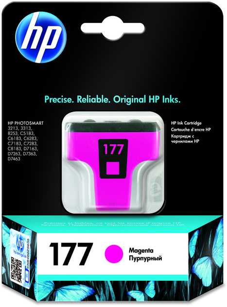 Картридж HP No.177 PS3213/3313/8253 Magenta (C8772HE) – фото, отзывы ...